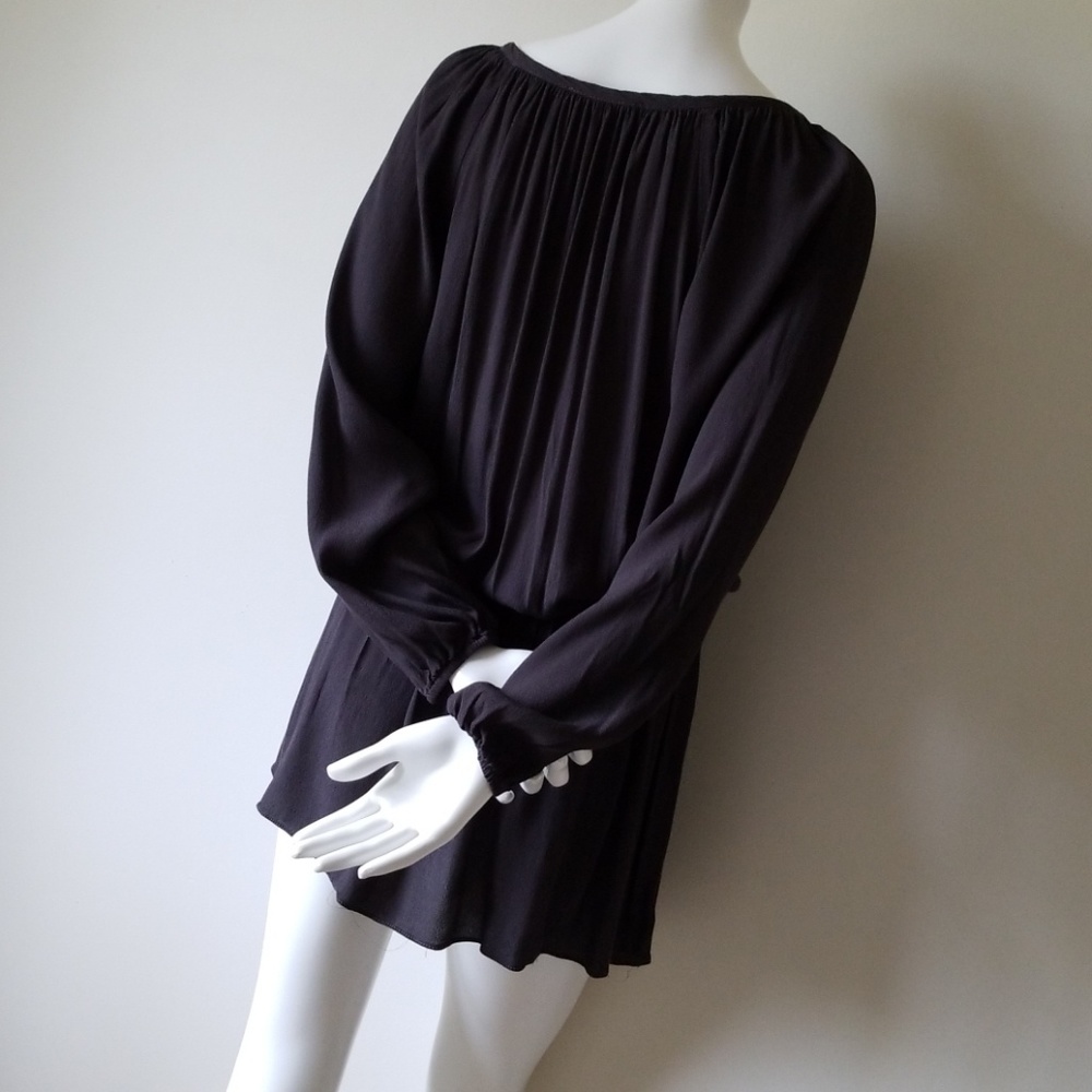 Olivaceous Long Sleeves Dress - Size Medium - Picture 7 of 8